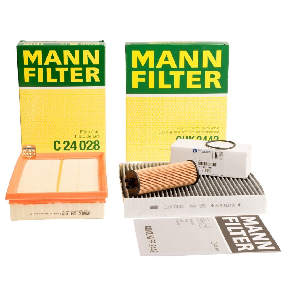 Periyodik Bakım Filtre Seti Yeni Aveo T300 1.2-1.4 Otomatik Vitese Uygun 2012->336