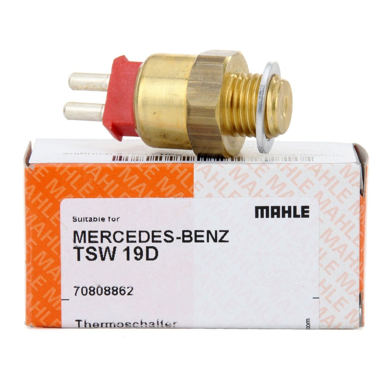 BEHR-MAHLE TSW19D | -MAHLE / Mercedes W124 200E Hararet Müşürü Çiftli Kırmızı