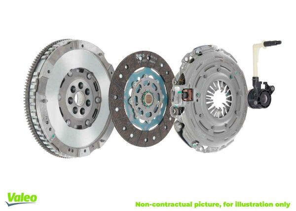 VALEO 837462 | Dacia Duster 1 2010- 1.5 dCi 6 İleri 4x4 Debriyaj Oynar Volanlı Kit