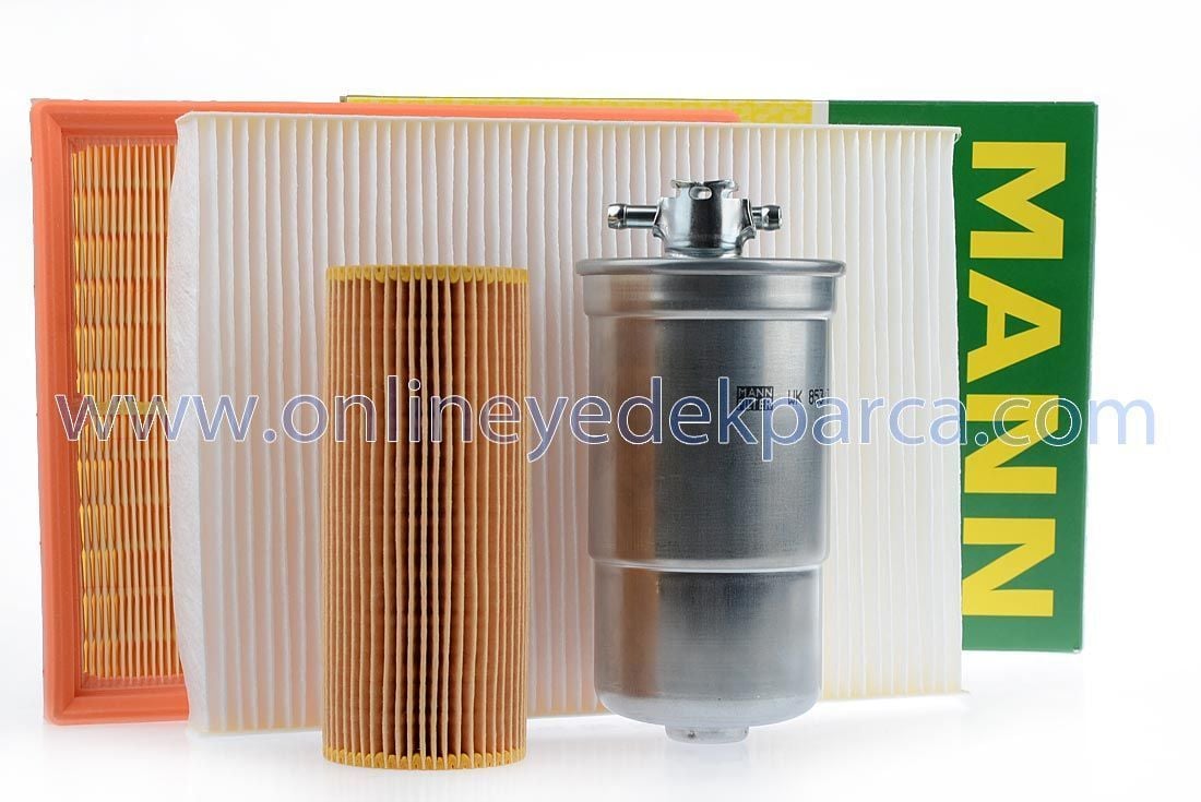 Volkswagen Passat 2001 - 2005 1,9TDI AVF Periyodik Bakım Seti Mann Marka