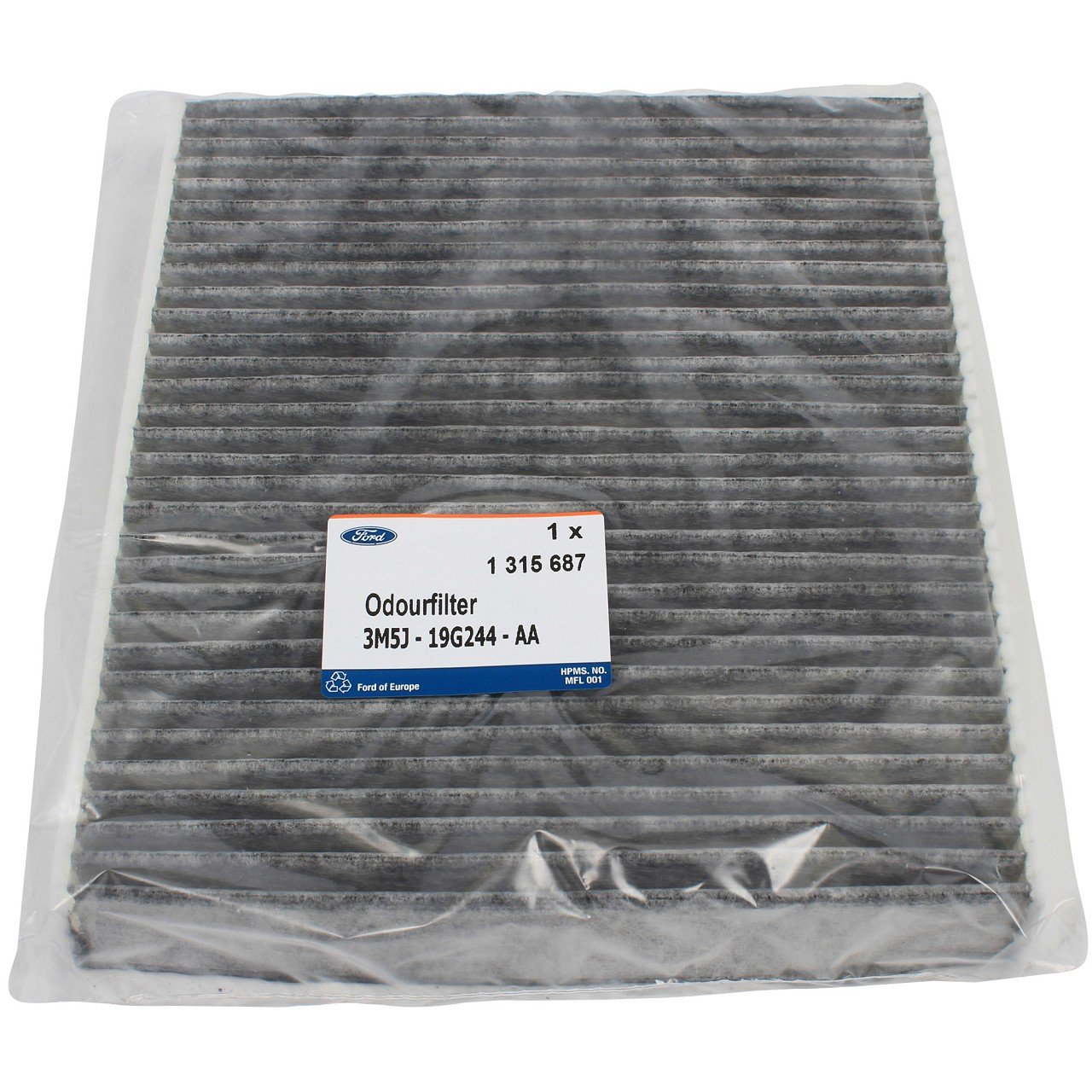 FORD OTOSAN 4M5J19G244A1A | Focus 2004-2010 Polen Filtresi (Klima Filtresi) Karbonlu