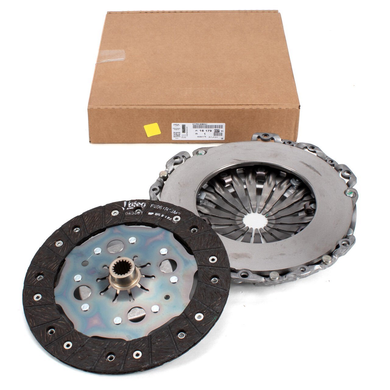 PSA 1617985780 | Citroen C3 2016-2020 Model 1.5 Bluehdi Debriyaj Seti Baskı Balata Orijinal