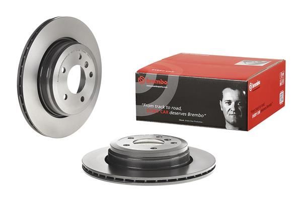 BREMBO 09.9425.11 | Fren Diski Arka Kaplamalı (BMW E60 / 520I 523I 525I 530I) | 2 Adet