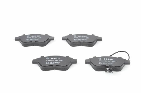 BOSCH 0986424597 | Fren Balata Ön 03-Pal-Alb-G.Pnt-Fıo-Bpr-Nmo 1.3Mjet + Fs