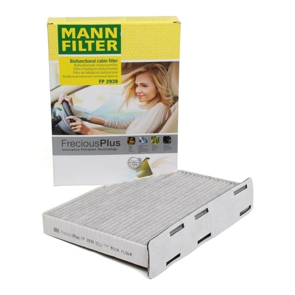 MANN FP2939 | Volkswagen Jetta Antibakteriyel Karbonlu Polen Filtresi