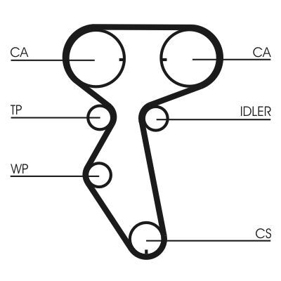 CONTINENTAL CTAM CT887WP2 | Triger Seti + Su Pompası