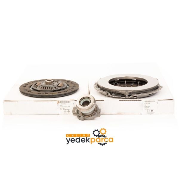 Opel Corsa D 1.3 Dizel (A13DTE-DTC) Debriyaj Baskı - Balata / Rulman Set ( Sabit Volant İçin ) GM Marka Ürün