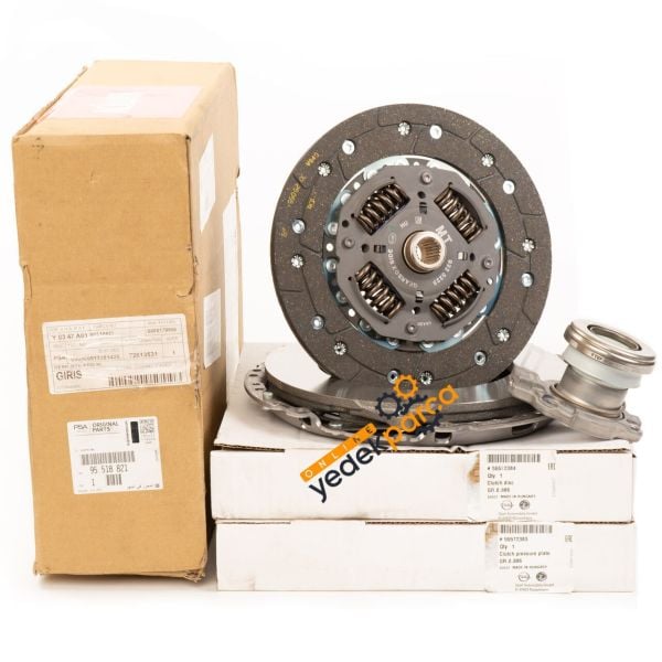 Opel Corsa D 1.3 Dizel (A13DTE-DTC) Debriyaj Baskı - Balata / Rulman Set ( Sabit Volant İçin ) GM Marka Ürün