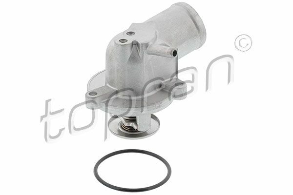 TOPRAN 109892 | Termostat 87°C Mercedes M111 124 / 202 / 208 / 210 Klimalı (Borulu) Metal Govdelı