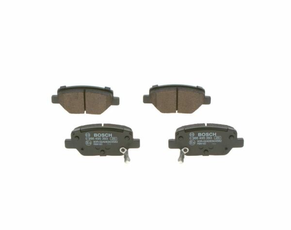 BOSCH 0986495393 | Fren Balata Arka 15-Egea