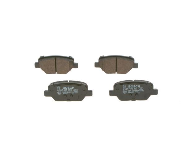 BOSCH 0986495393 | Fren Balata Arka 15-Egea