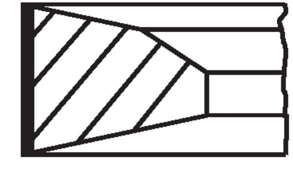 MAHLE 01203N0 | Segman 84.00 mm (Std) Opel Vectra B Astra G 2.0 Dtı 16V 97-X20dth Y20dth (01203V0)