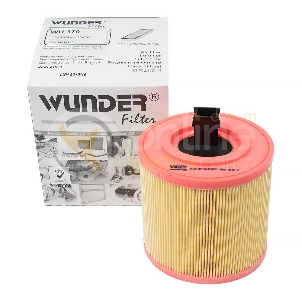 WUNDER WH370 | Opel Astra K Hava Filtresi