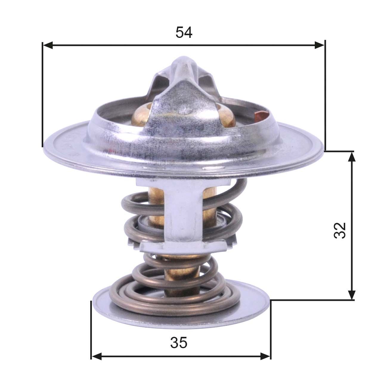 GATES TH26590G1 | Termostat 90°C Laguna 2.0 8V-16V Safrane 2.0 16V