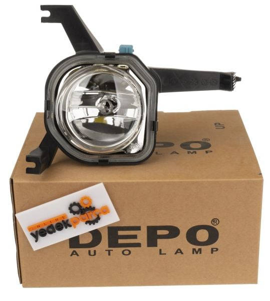 DEPO 550-2010L-UE | Peugeot 306 Sol Sis Farı Yuvarlak Tip