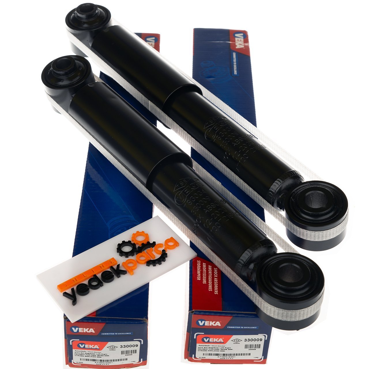 VEKA 150003 | Citroen C3 2009-2015 Arka Amortisör Takımı Sağ-Sol