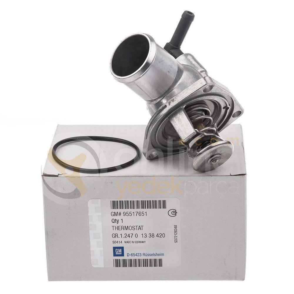 PSA 95517651 | Opel Vectra B 1.6 16V Termostat Orijinal