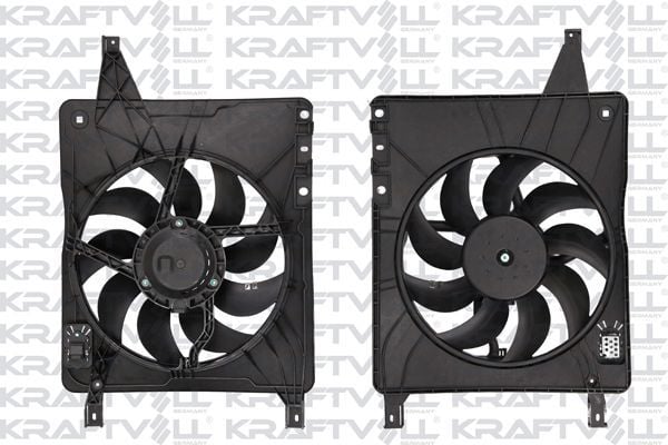 KRAFTVOLL 08120048 | Radyatör Fanı Komple Nissan Qashqai (J10-Jj10) 2007-2013