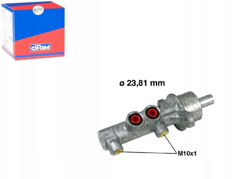 CIFAM 202-539 | Fren Ana Merkezı Abs Lı Corsa C Combo C 04- Tıgra 04- (Epssız) / (23.8mm)