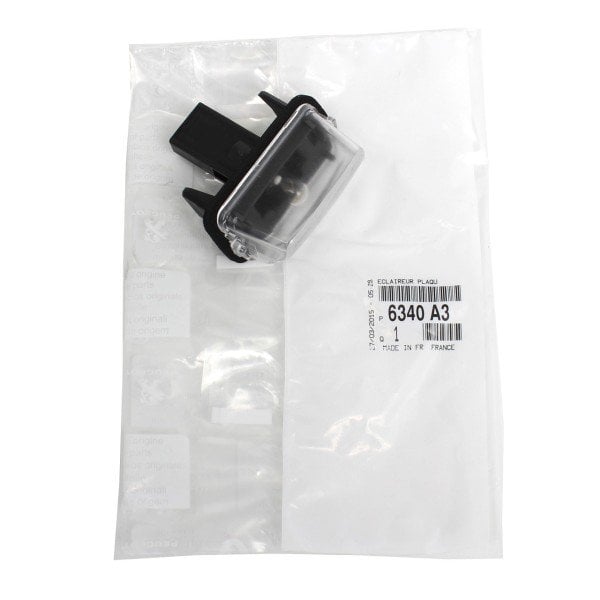 PSA 6340.A3 | Peugeot 307 2001-2009 Arka Plaka Lambası Orijinal