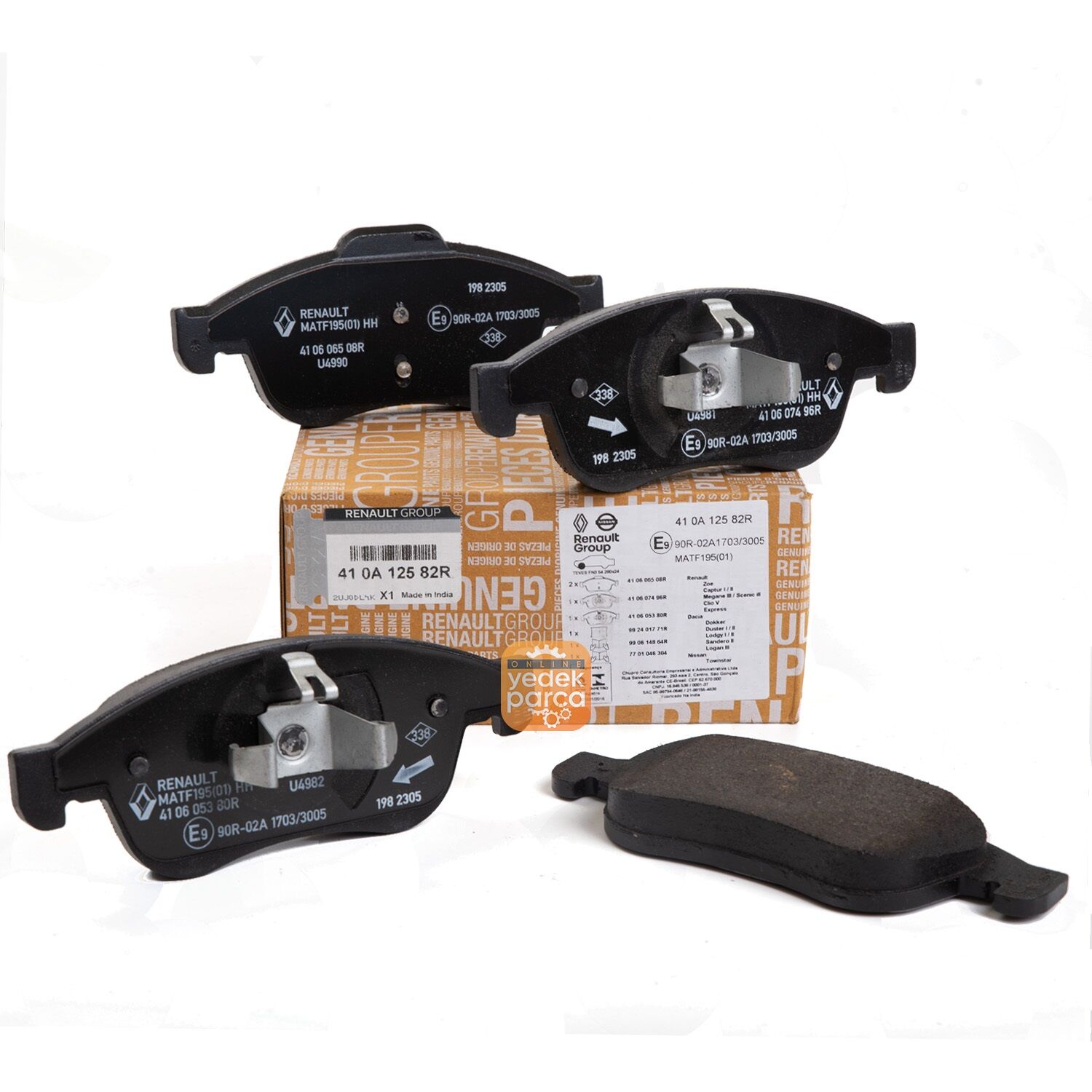 MAIS 410A12582R | Dacia Sandero 3 2021- Ön Fren Balatası