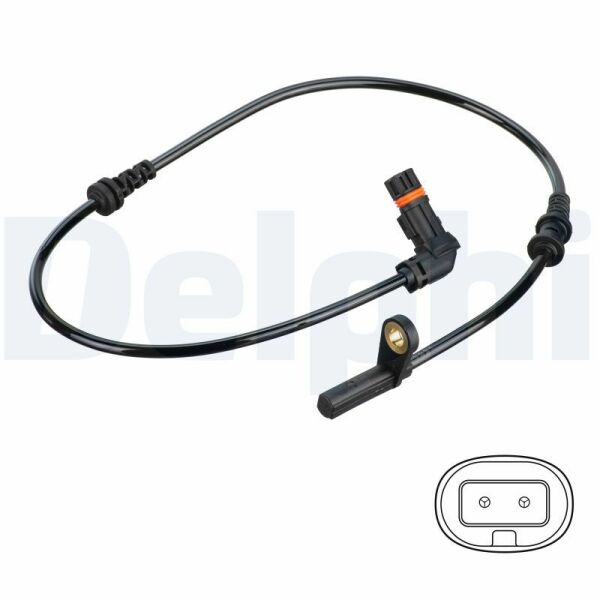 DELPHI SS20797 | ABS Sensörü Ön C-Class W204 07-14 S204 07-14 C204 11 -