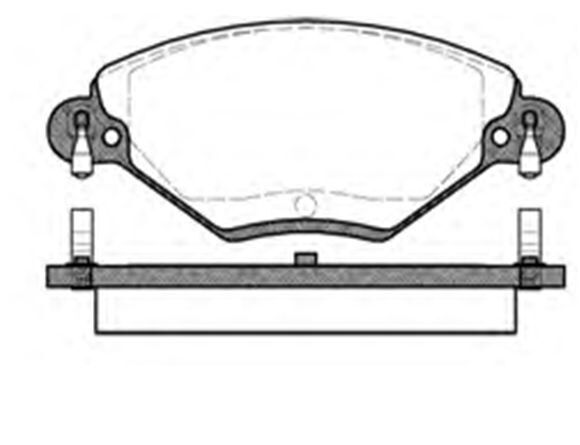 MGA 55179 | Ön Fren Disk Balata Wva 23277 (Citroen: C5 2.0 2.0 HDI) | 1 Adet