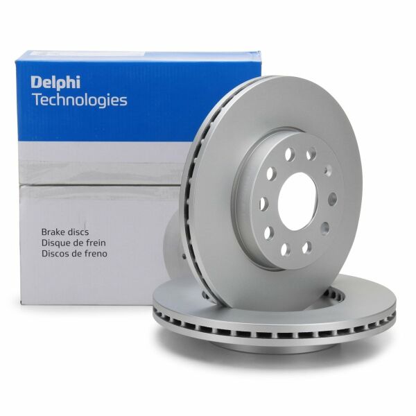 DELPHI BG4701C | Seat Leon 2013 Sonrası Ön Fren Disk Takımı