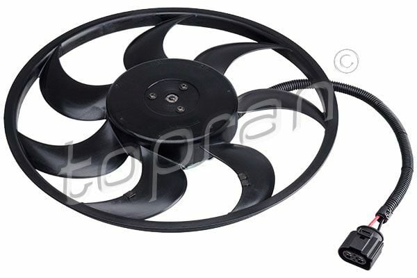 TOPRAN 114329 | Fan Motoru-420 mm 450W (VW Transporter 04-10)