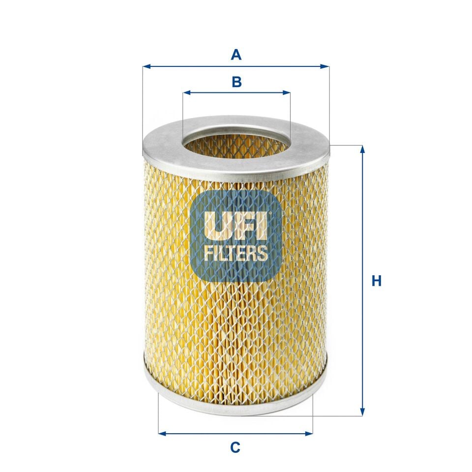 UFI 27.140.00 | Filtre Hava-(Toyota Hilux 90 / 97 Ln85 / Isuzu Wfr)
