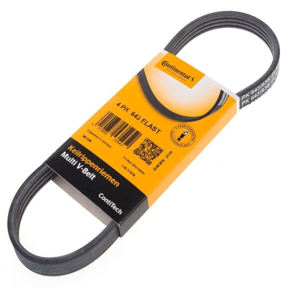 CONTINENTAL CTAM 4PK643ELAST | Opel Astra J 1.6 Benzinli Direksiyon Kayışı