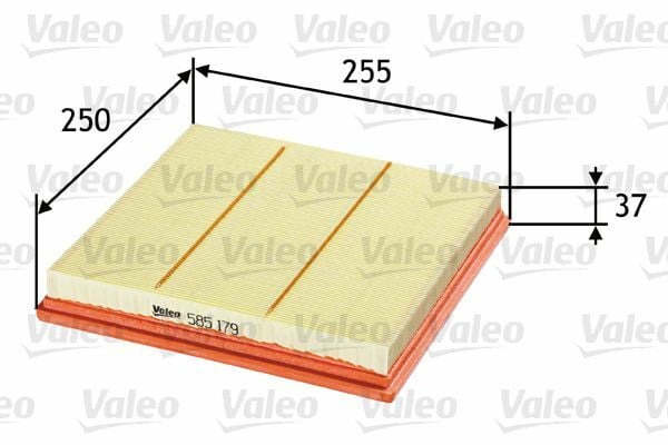 VALEO 585179 | Hava Filtresi Opel Astra J / Cruze 1.4Xer-1.6Xer