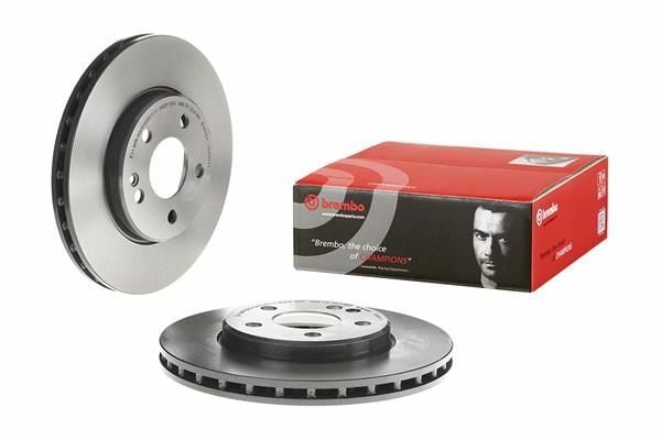 BREMBO 09.8681.11 | Fren Diski Ön Havalı 288 mm Mercedes W169-W245 Dıesel | 2 Adet