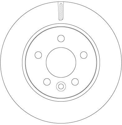 TRW DF6482 | Disk On 11-Amarok 2.0Tdi | 1 Adet