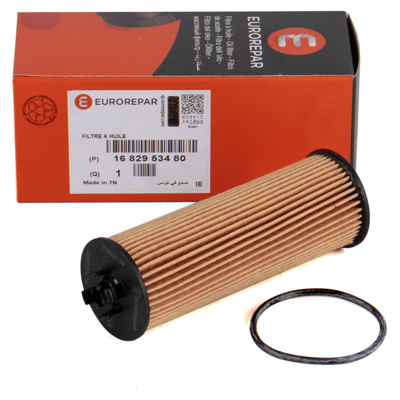 EUROREPAR 1682953480 | Yağ Filtresi Otomatik Opel Corsa E 1.4 - Chevrolet Aveo (T300) 1.4