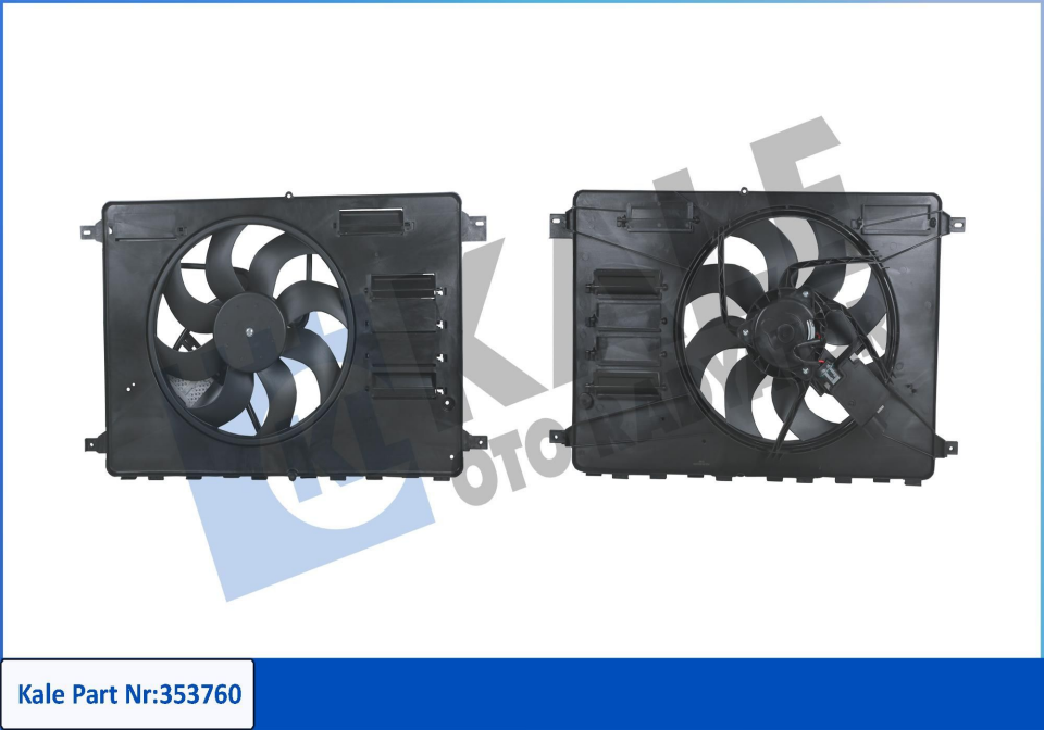 KALE 353760 | Ford Mondeo 2007-2014 1.6 Benzinli Manuel Fan Motoru Modülsüz