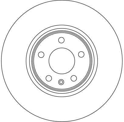 TRW DF4358S | Disk On (Ad) 05-Aı.A6 2.0-2.4-2.7 TDI-Tfsi (Kutu Fıyat Tek) | 2 Adet