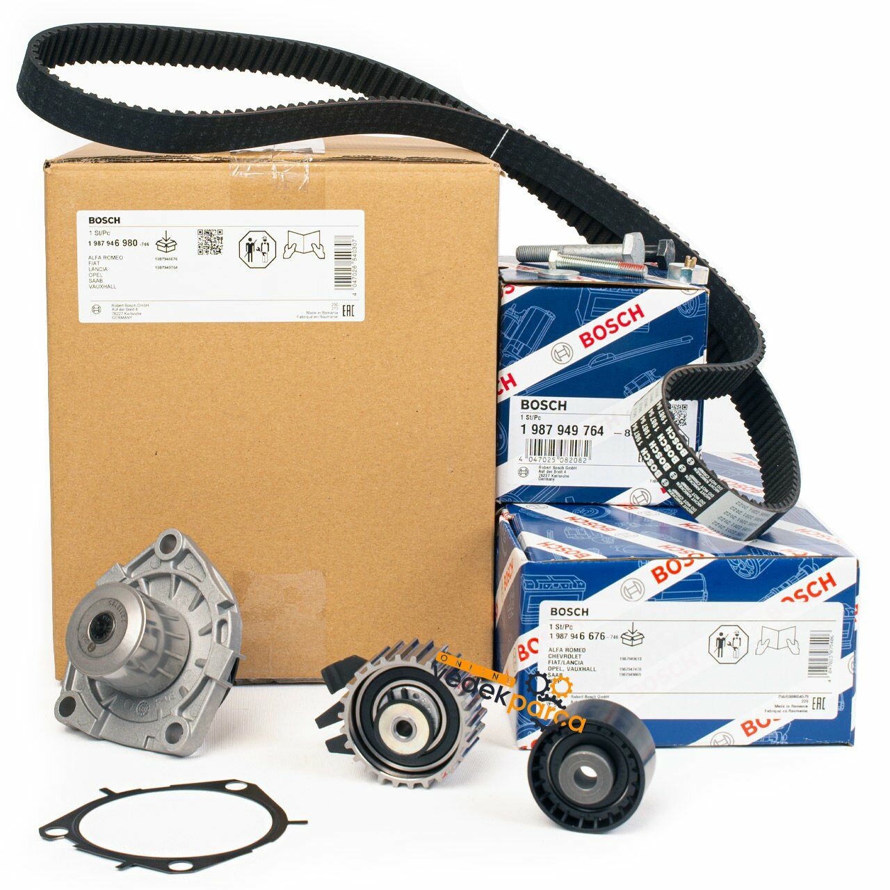 BOSCH 1987946980 | Opel Zafira B 1.9 Dizel (Z19DTH) Triger Seti Devirdaimli 1987946457