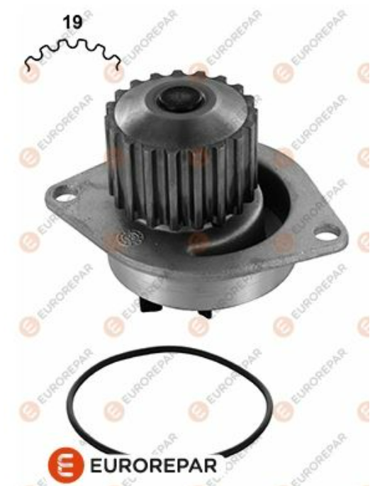EUROREPAR 1623095680 | Devirdaim Su Pompası P106 Gtı Saxo Vts Tu5j4 (1.6 16V) P206 P207 C3 C4 Tu5jp4 (1.6 16V) Ec5