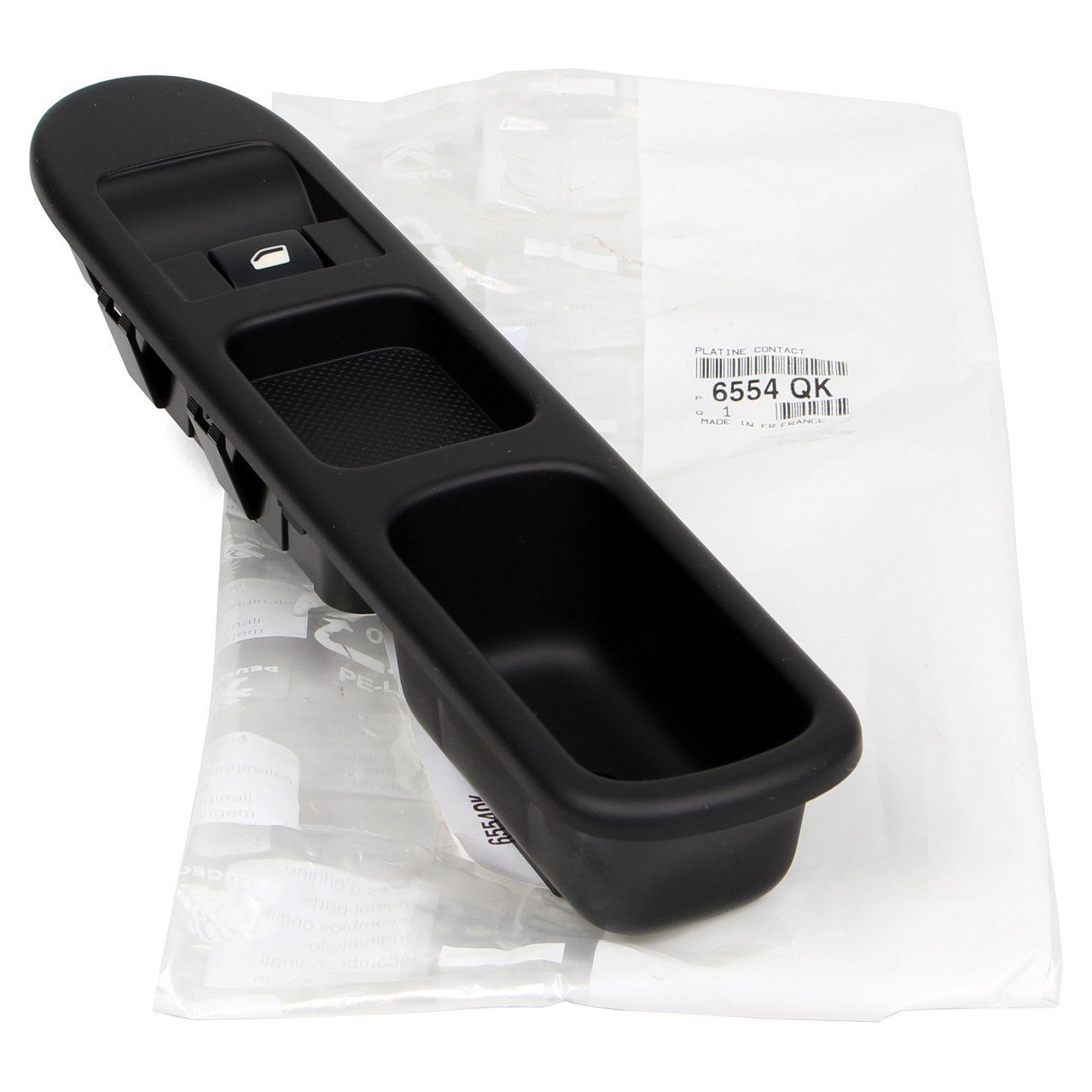 PSA 6554.QK | Peugeot 207 Sağ Cam Düğmesi Orijinal