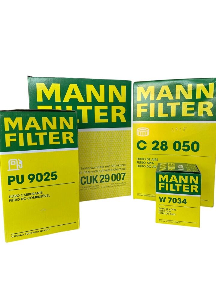 Ford Transit 2018 Model Sonrası 2.0 Ecoblue MANN Marka Periyodik Bakım Seti