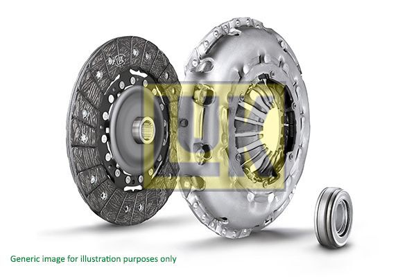 LUK 620115000 | Debriyaj Seti (Peugeot: 205 / 306 / 405 / 406 1.6 1.8 1.9)