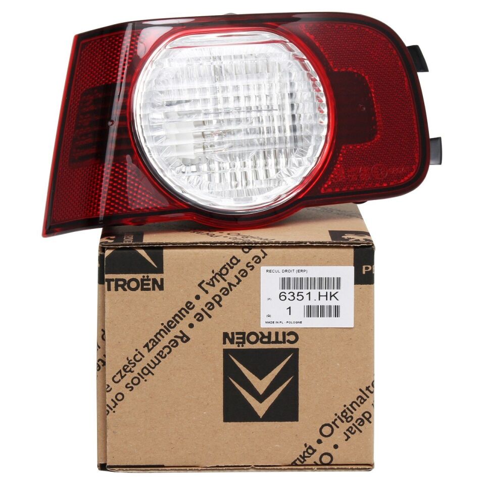 PSA 6351.HK | Citroen C3 Picasso Arka Sağ Geri Vites Lambası Orijinal