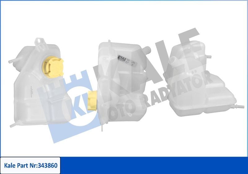 KALE 343860 | Genleşme Kavanozu + Kapak 02-09 Fiesta 1.4-1.6Tdci