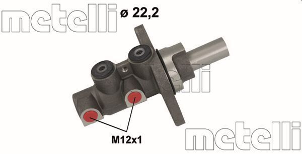 METELLİ 05-1152 | / Fren Ana Merkez (Hyundai i30 2012-2016 / Tucson 2015-/ / Kia Ceed 2012-/ / Sportage 2015-/