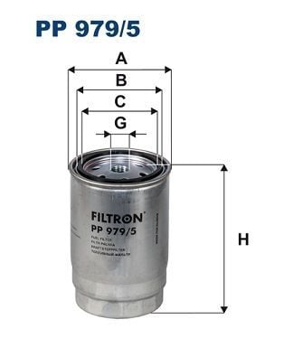 FILTRON PP979-5 | Mazot Filtresi 16-Tucson-Sportage