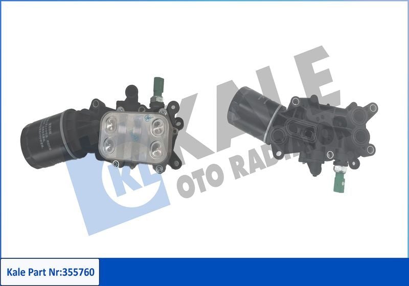 KALE 355760 | Yağ Soğutucu 14-Polo-A1-Ibiza-Fabia 1.4Tdi