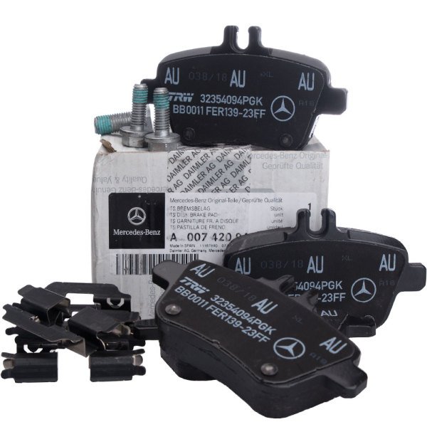 MERCEDES-BENZ A0004200705 | CLA Serisi W117 Kasa Arka Fren Balata Takım Orijinal