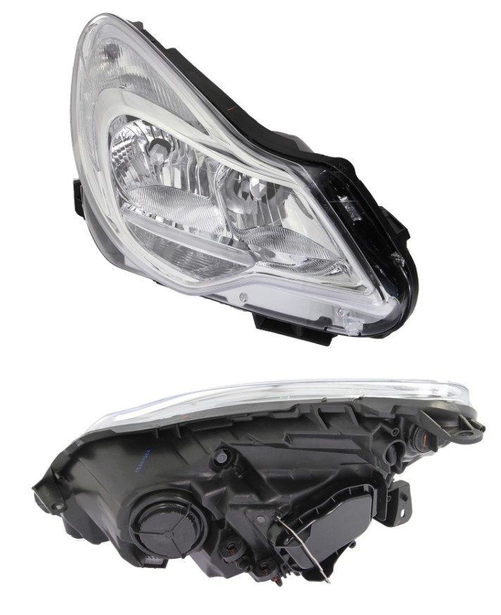 WISCO 1216696 | Far Sağ Krom Motorlu Opel Corsa D 11-15