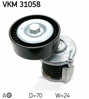 SKF VKM31058 | Volkswagen Jetta 2011 - 2017 Model Arası 1.6 TDI Motor V Kayış Gergisi